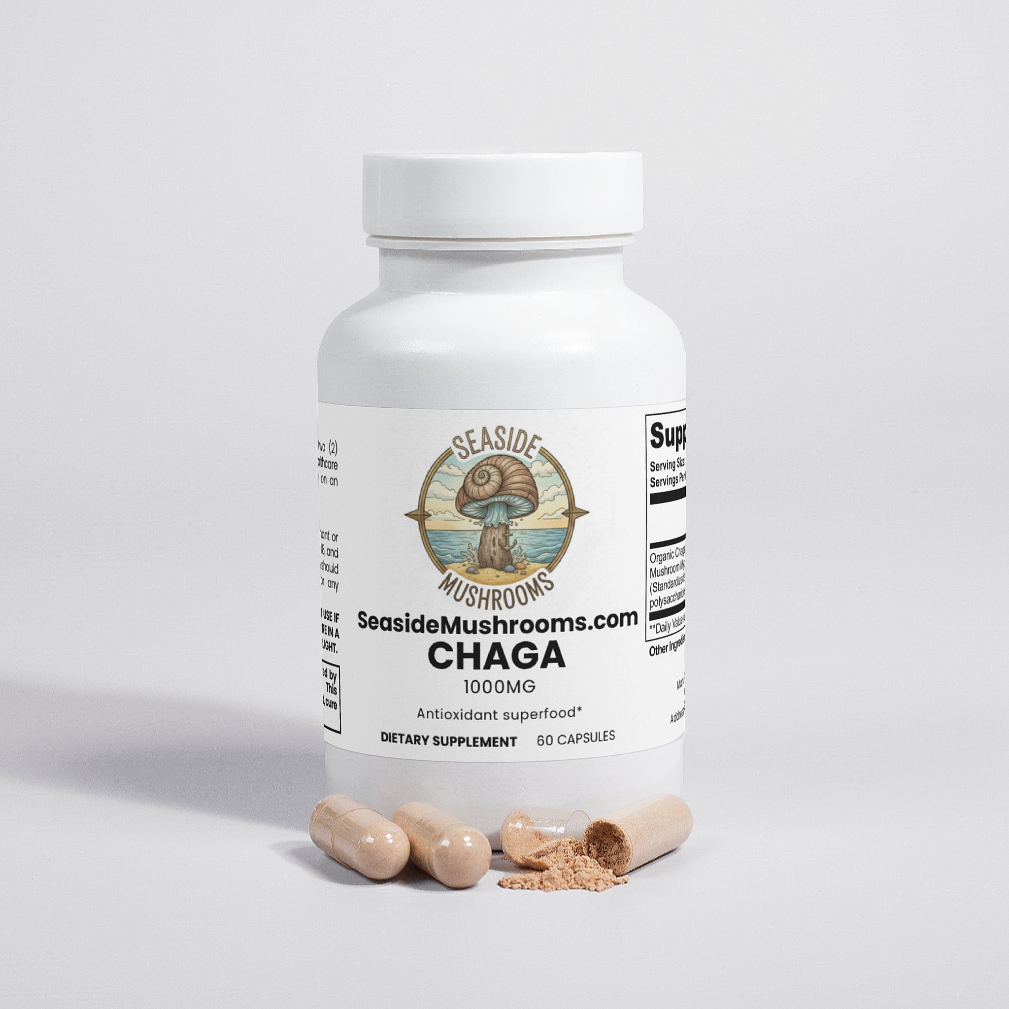 Seaside Mushrooms Chaga Capsules