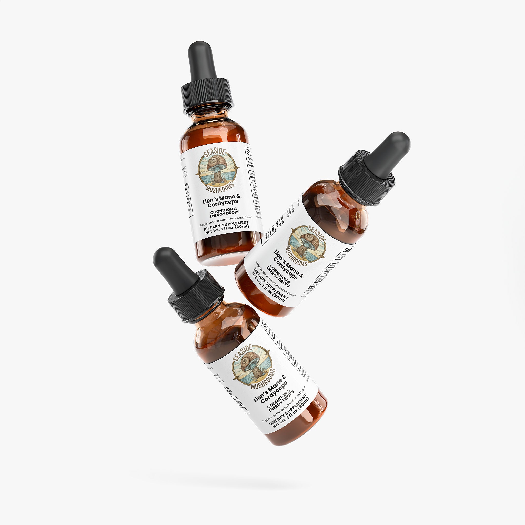 Lion's Mane & Cordyceps Drops