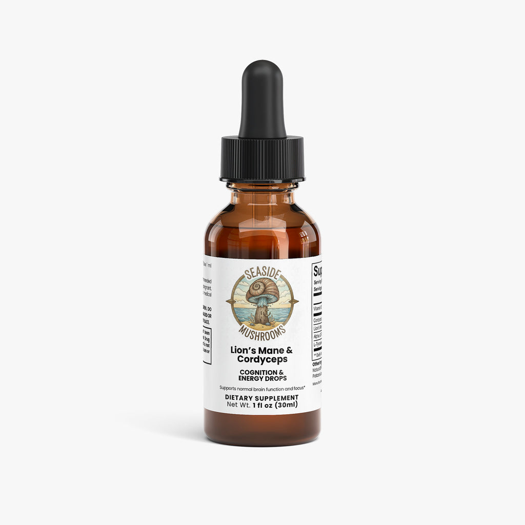 Lion's Mane & Cordyceps Drops