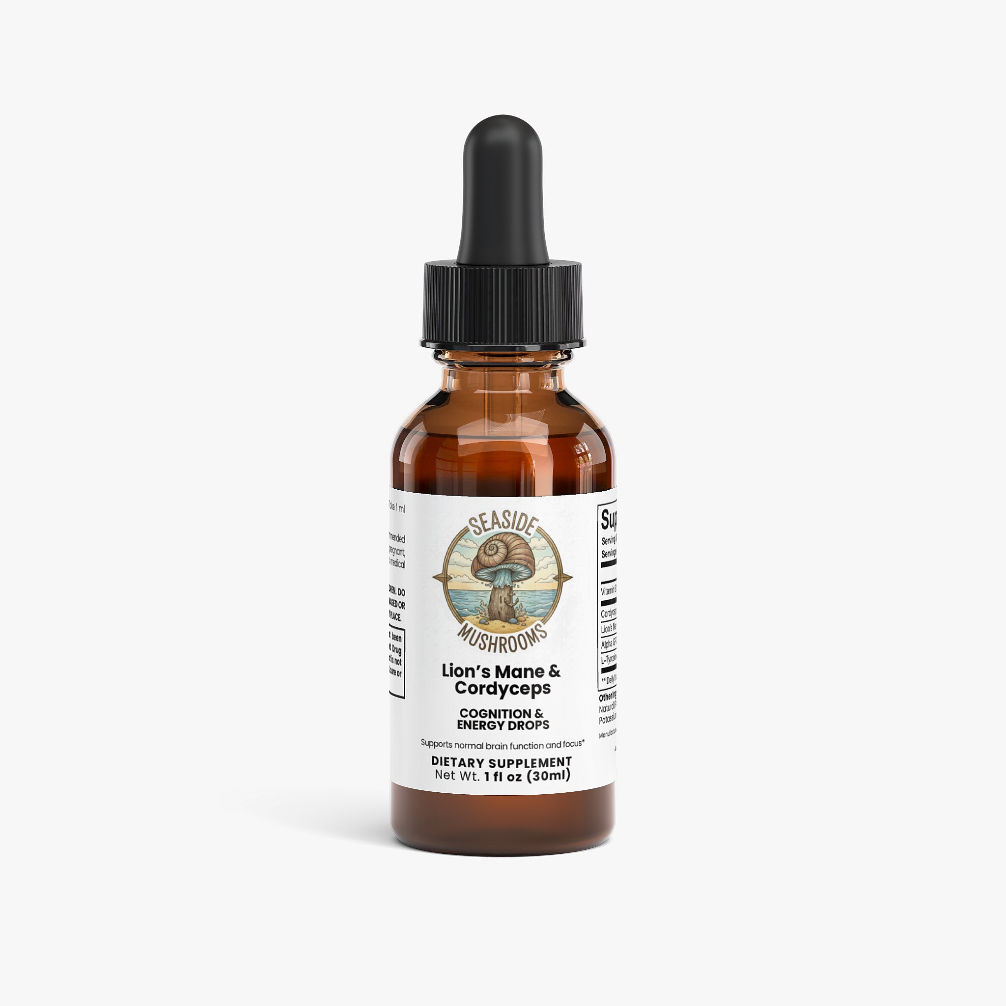 Lion's Mane & Cordyceps Drops