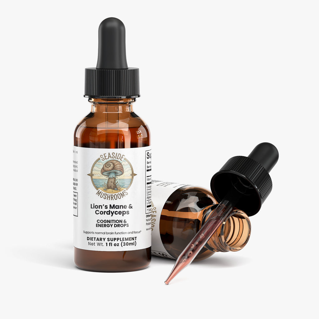 Lion's Mane & Cordyceps Drops