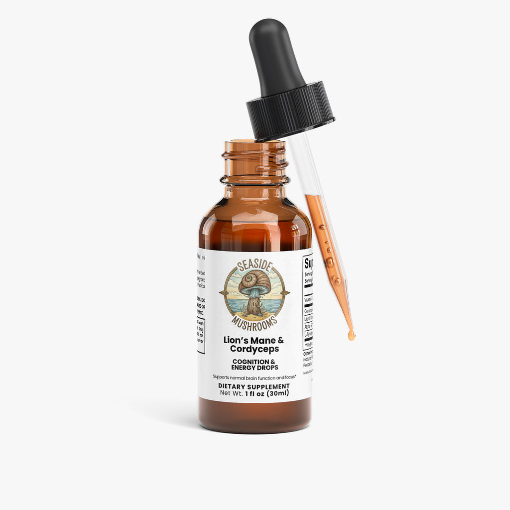 Lion's Mane & Cordyceps Drops