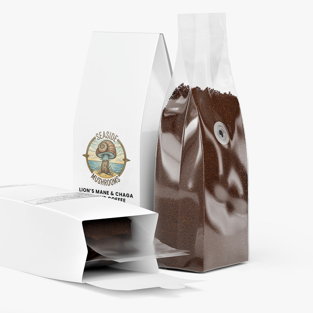 LION’S MANE & CHAGA GROUND COFFEE (Medium Roast)