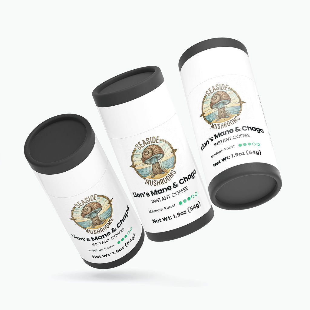 Lion's Mane & Chaga Instant Coffee (Medium Roast)