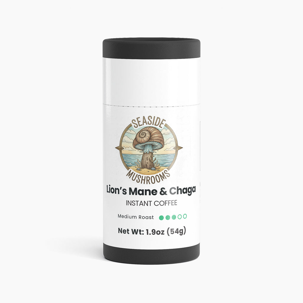 Lion's Mane & Chaga Instant Coffee (Medium Roast)