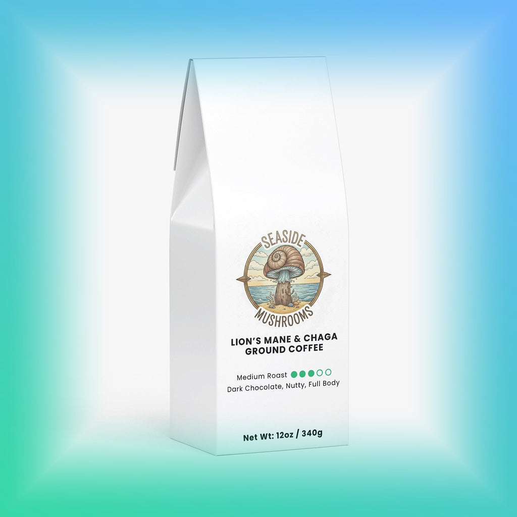LION’S MANE & CHAGA GROUND COFFEE (Medium Roast)