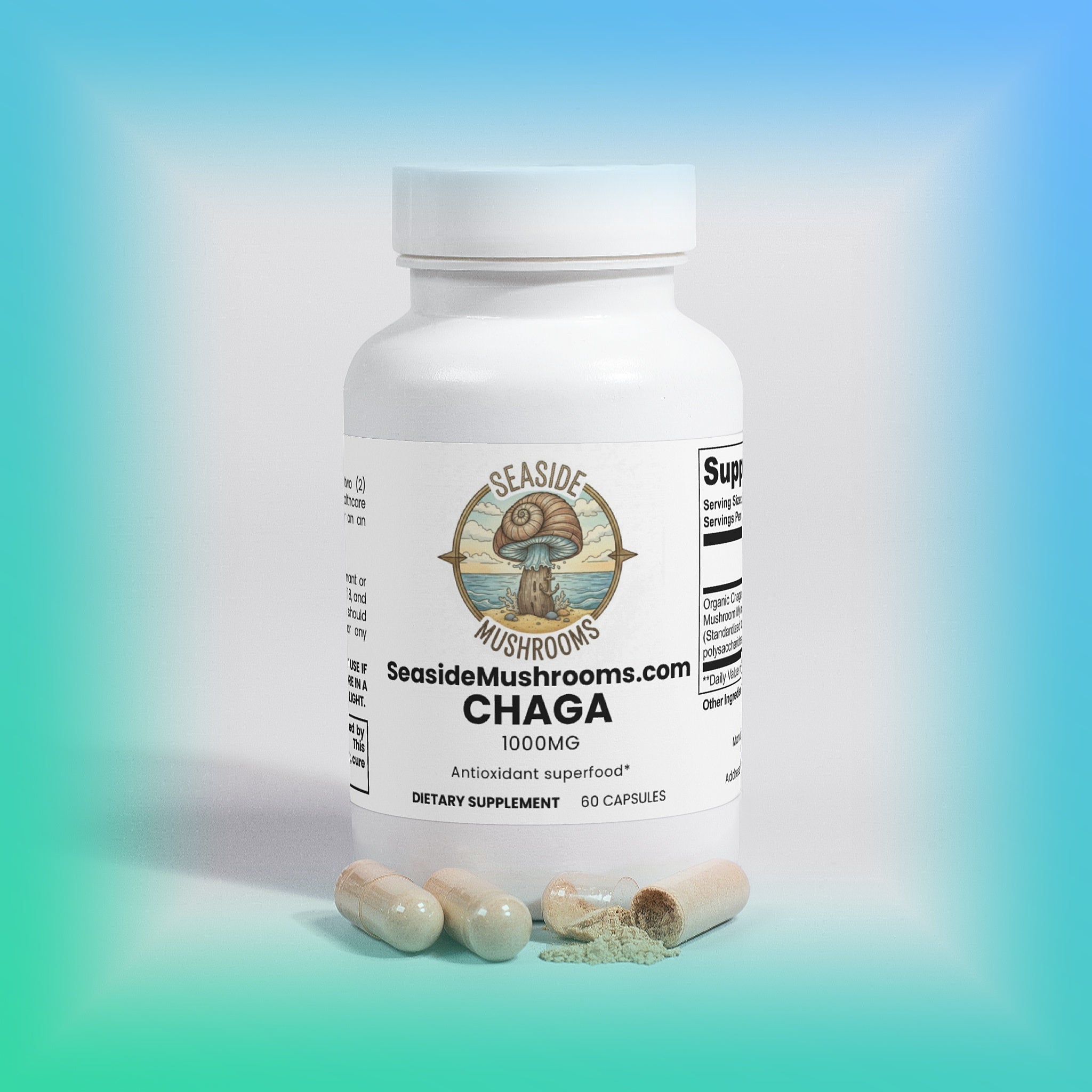 Seaside Mushrooms Chaga Capsules