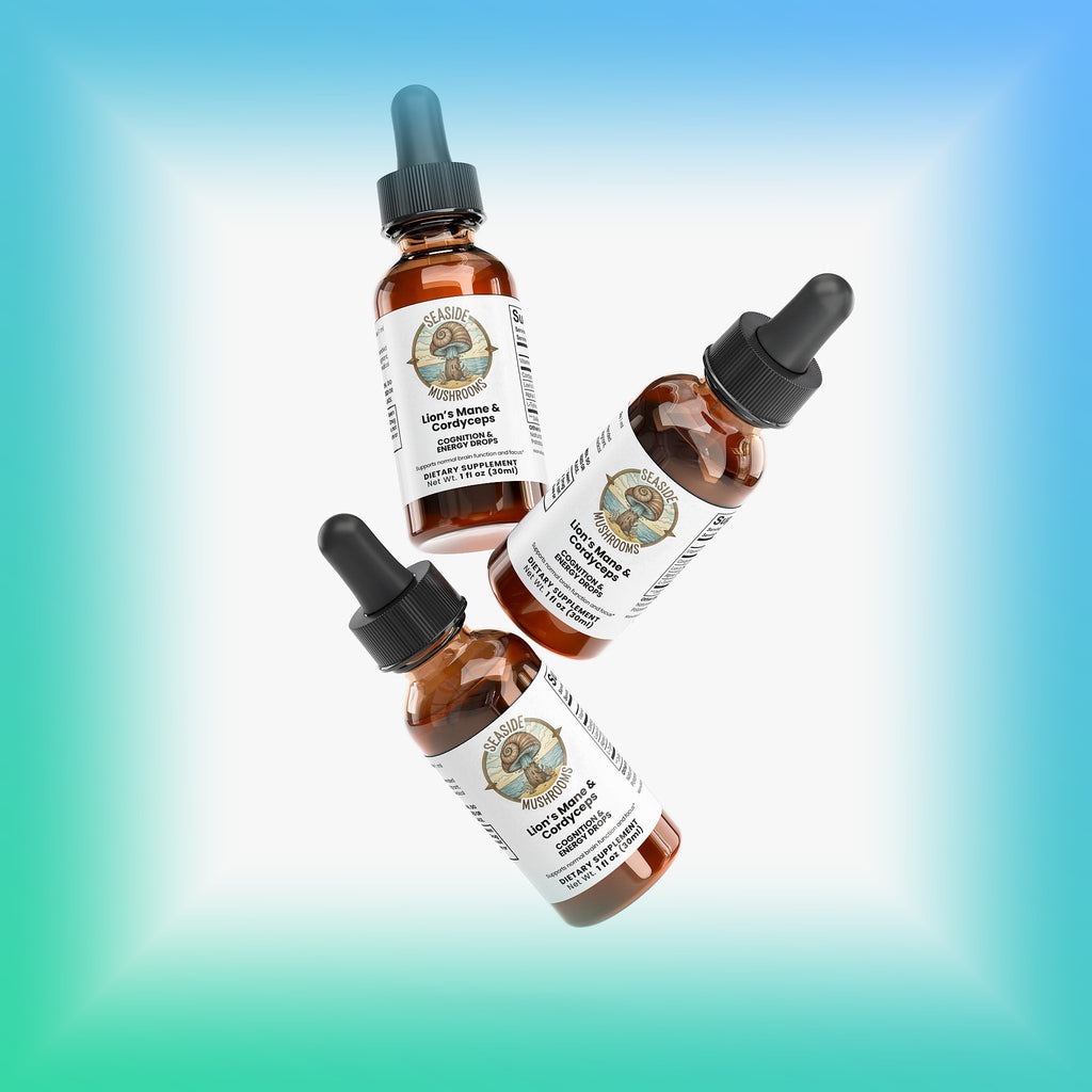 Lion's Mane & Cordyceps Drops