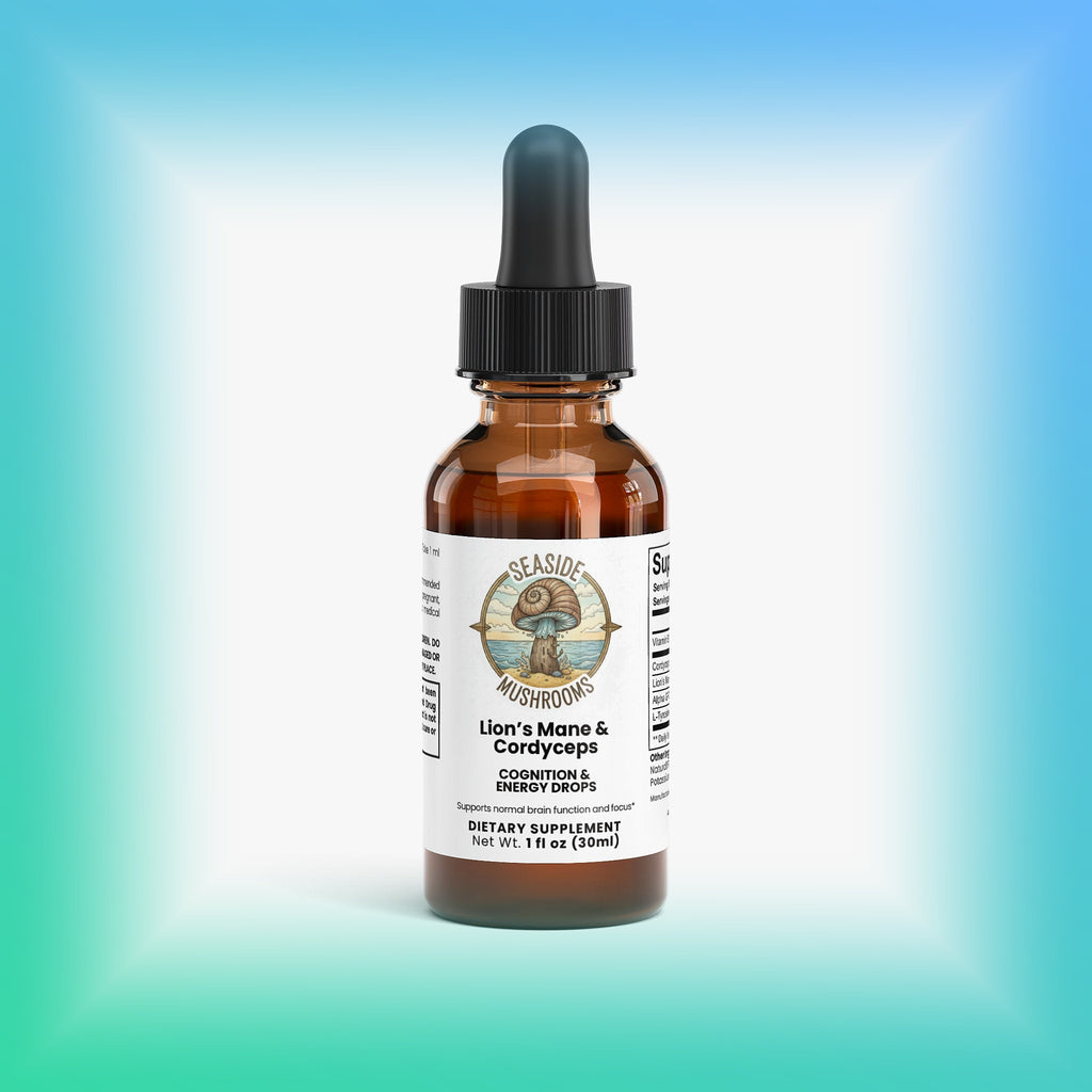 Lion's Mane & Cordyceps Drops