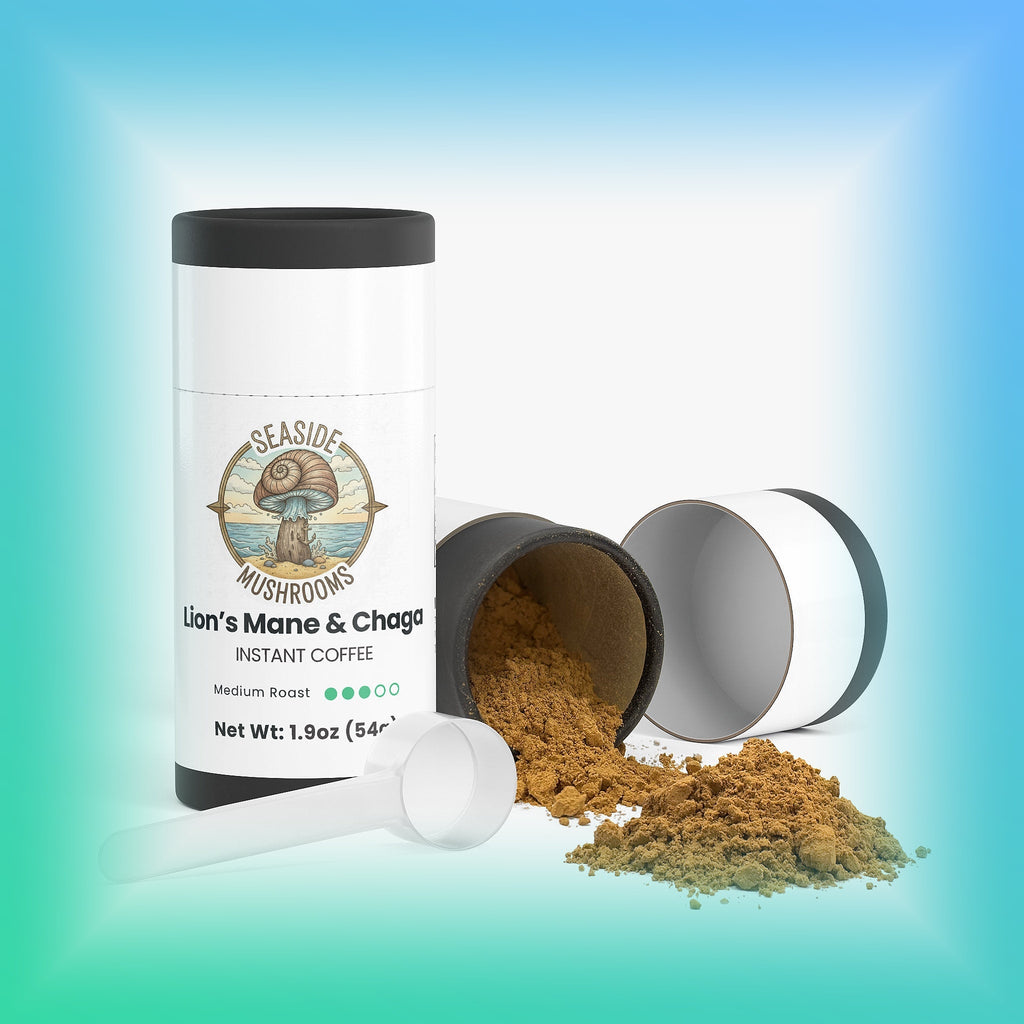 Lion's Mane & Chaga Instant Coffee (Medium Roast)